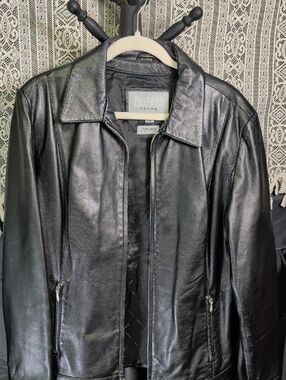 Wilson Leather XL Jacket Ladies Thinsulate Maxima Black